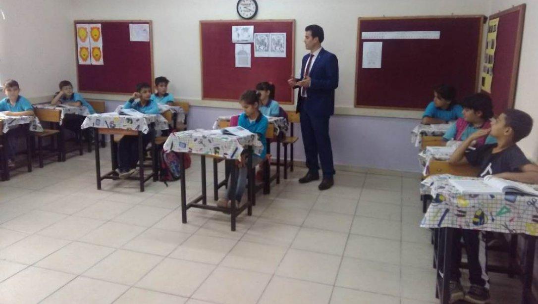 İlçe Milli Eğitim Müdürü İbrahim Kiraz Köy Okullarında İncelemelerde Bulundu