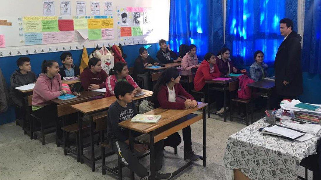 Ergenli Şehit Cevdet Aygün Ortaokulu Ziyareti ve Değerlendirme Toplantısı