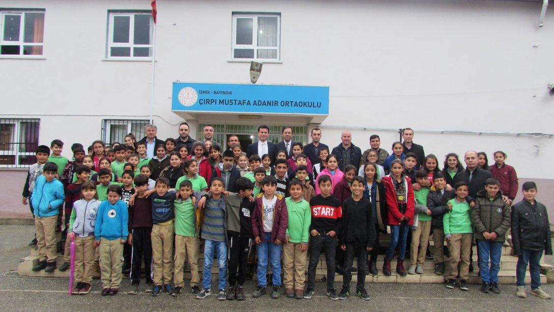 Çırpı Mustafa Adanır Ortaokulu Ziyareti ve Değerlendirme Toplantısı 