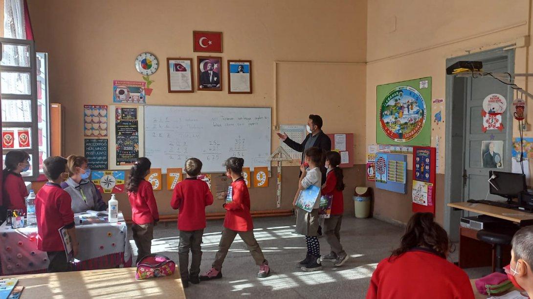 Şube Müdürümüz Sayın Aykut ÇAĞIRAN'ın Zeytinova İlkokulu ziyareti